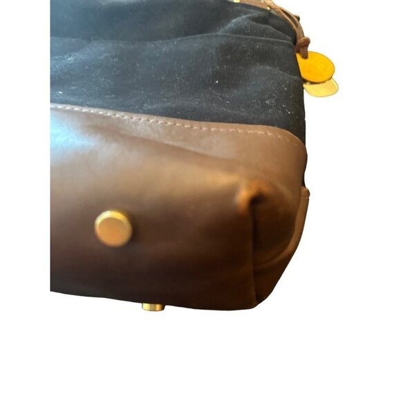 R.Riveter Carry All Canvas Tote Leather Trim Otto Black - Picture 3 of 8